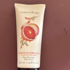Crabtree & Evelyn Tarocco Orange Eucalyptus Body Scrub 6.2 oz